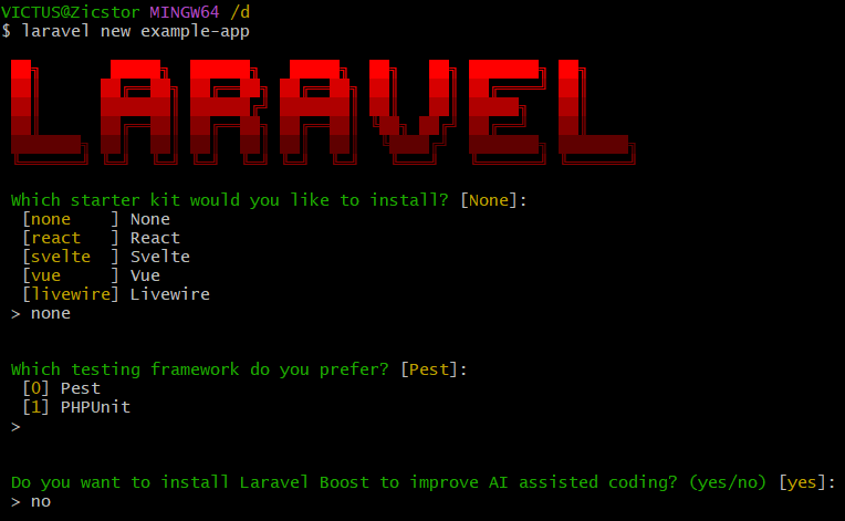 Konfigurasi & Pengenalan Framework Laravel